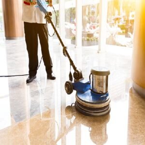 Floor Scrubbing & Polishing